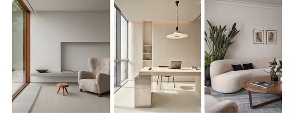 “Minimalist style in interior design: less of details means more of comfort”