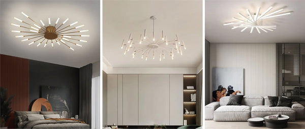 “HOW TO CHOOSE THE PERFECT CEILING LIGHTS FOR EACH ROOM”