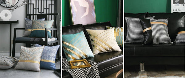 “9 THROW PILLOWS TO IMMEDIATELY DRESS UP YOUR SOFA”